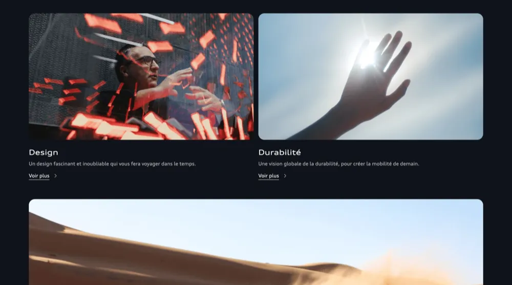 Projet Audi — détail