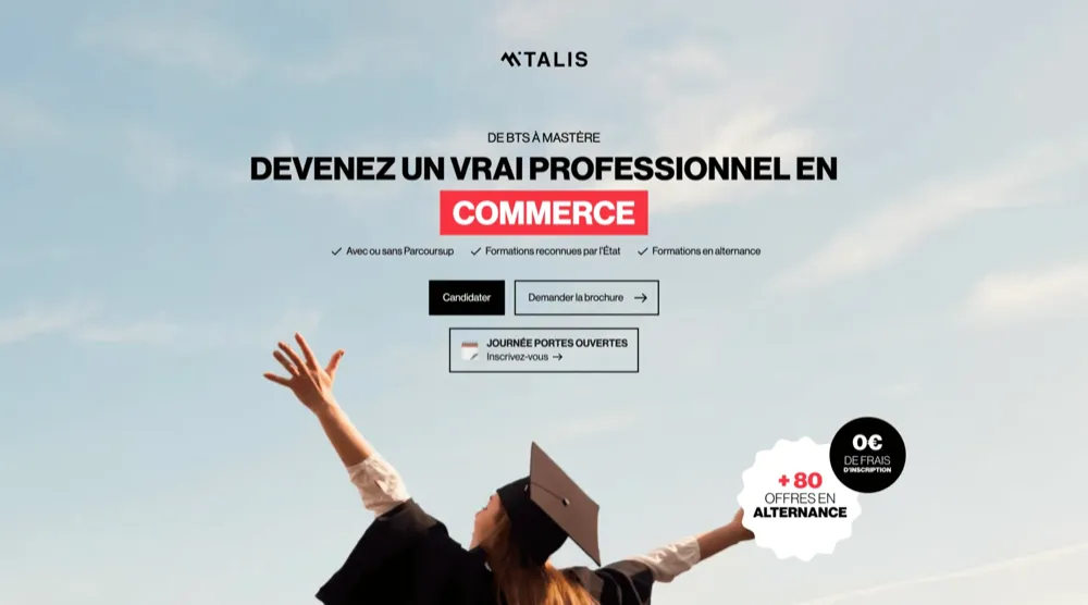 Projet Talis — landing